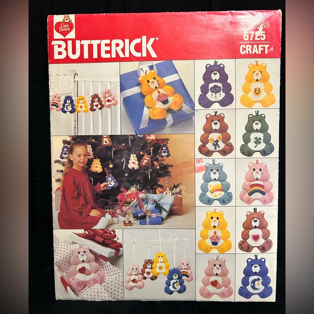 Care Bears ornament sewing patterns